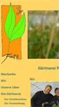 Mobile Screenshot of gaertnerei-funke.de